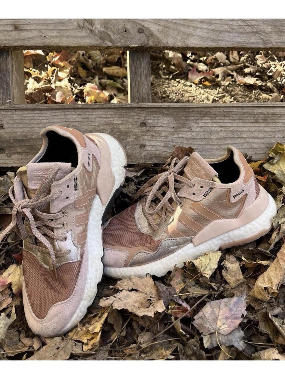 adidas Originals Nite Jogger "Rose Gold" Women's Athletic Sn